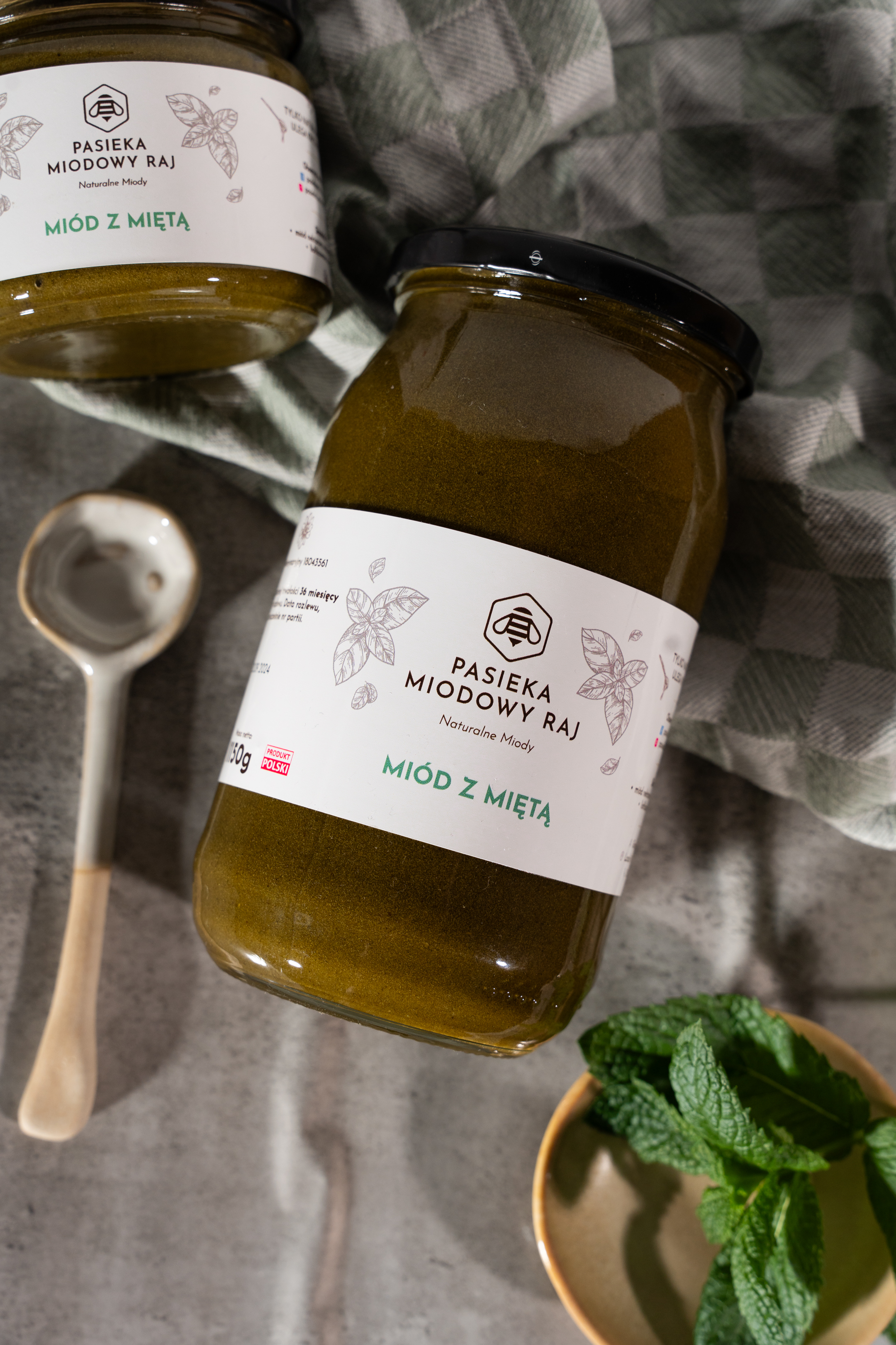 Miód z miętą