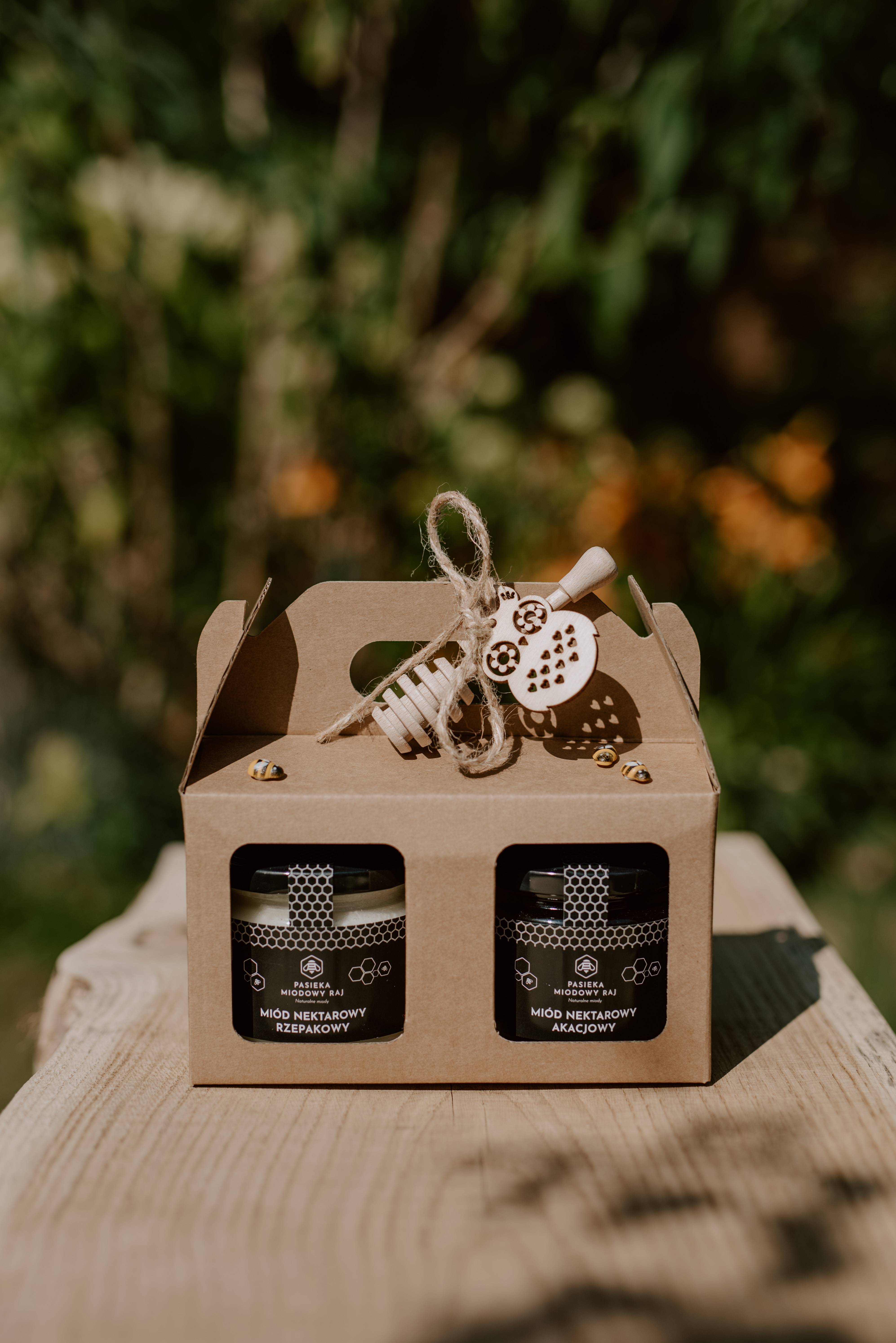 Miód Rzepakowy i Akacjowy mały zestaw